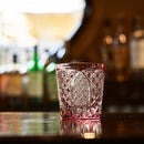 [EDO KIRIKO] KIKUTSUNAGI AND KAGOME OLD-FASHIONED GLASS | TABLEAU
