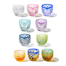 [EDO KIRIKO] KIKUTSUNAGI AND KAGOME SAKE CUP | TABLEAU