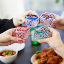 [EDO KIRIKO] KIKUTSUNAGI AND KAGOME SAKE CUP | TABLEAU