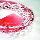 [EDO KIRIKO] "GAIFUKAISEI" "KANAGAWAOKINAMIURA" AND FUKUBISHI PLATTER | TABLEAU