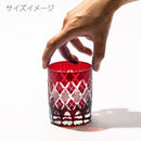 [EDO KIRIKO] YARAI NANAKO OLD-FASHIONED GLASS | TABLEAU