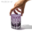 [EDO KIRIKO] YARAI NANAKO OLD-FASHIONED GLASS | TABLEAU