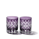 [EDO KIRIKO] YARAI NANAKO OLD-FASHIONED GLASS PAIR | TABLEAU
