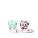 [CHOUKOKU GLASSES (CARVING) YUME GLASS] SAKURA SAKE CUP PAIR(CAPACITY 90ML) | TABLEAU