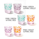 [CHOUKOKU GLASSES (CARVING) YUME GLASS] SAKURA FREE CUP PAIR | TABLEAU