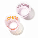 [CHOUKOKU GLASSES (CARVING) YUME GLASS] SAKURA OLD-FASHIONED GLASS PAIR | TABLEAU