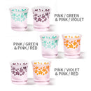 [CHOUKOKU GLASSES (CARVING) YUME GLASS] SAKURA OLD-FASHIONED GLASS PAIR | TABLEAU