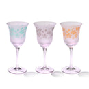 [CHOUKOKU GLASSES (CARVING) YUME GLASS] SAKURA WINE GLASS | TABLEAU