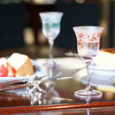 [CHOUKOKU GLASSES (CARVING) YUME GLASS] SAKURA WINE GLASS PAIR | TABLEAU