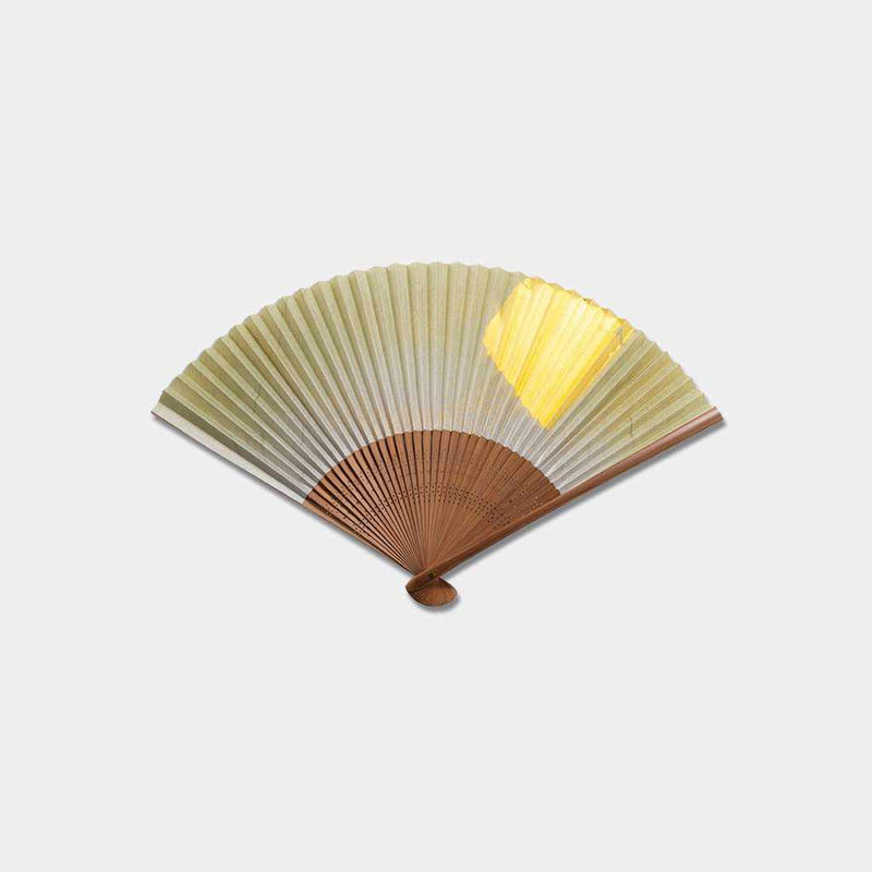 FOLDING FAN ARIAKE ARIAKE (UNISEX), Hand Fan, Kanazawa Gold Leaf