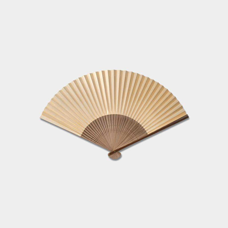 FOLDING FAN CHIRASHIMI KINPU KINPU (UNISEX), Hand Fan, Kanazawa Gold Leaf