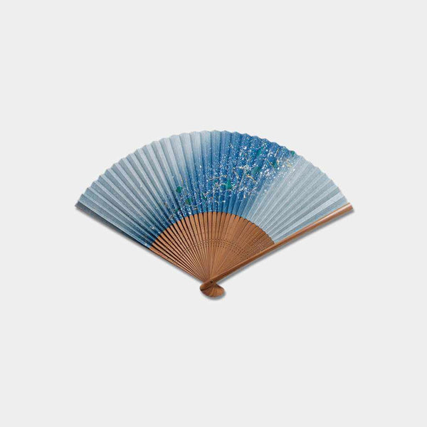 FOLDING FAN CHIRASHI BEAUTY AMANOGAWA (UNISEX), Hand Fan, Kanazawa Gold Leaf