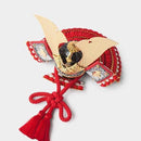 BOTTLE ARMOR MINI MINAMOTO NO YOSHITSUNE, Sake Bottle Holder, Samurai