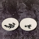 SAKURA & AUTUMN LEAVES MAGIC (WHITE, 2 PIECES), Sake Cup, Mino Ware