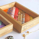 WOOD TRAY (NATURAL) S, Jewelry Box, Jewelry Organizers, Edo Art Dolls
