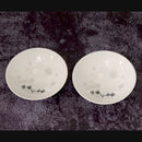 SNOWFLAKE MAGIC (2 PIECES), Sake Cup, Mino Ware