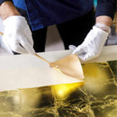 箔一 おぼろ月 ボウル8寸 (漆)【金沢箔】