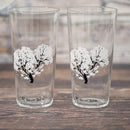 SAKURA MAGIC (2 PIECES), Tumbler Glass, Mino Ware