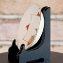 JAPANESE TRADITIONAL SEASON FESTIVAL SMALL PLATE (5 PIECE SET), Small Dish, Porcelain