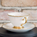 WHITE MASTERPIECE CUP & SAUCER, Coffee Cup, Tea Cup, Porcelain