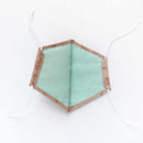 KINUMASK SQUARE (UNISEX) A, Facemask, Kyoto Yuzen Dyeing