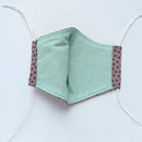 KINUMASK 丸形 (男女兼用) B | 京友禅【マスク】