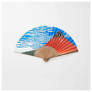 MEN'S PAPER FAN THIRTY-SIX VIEWS OF TOMITAKE RED FUJI [HAND FAN]