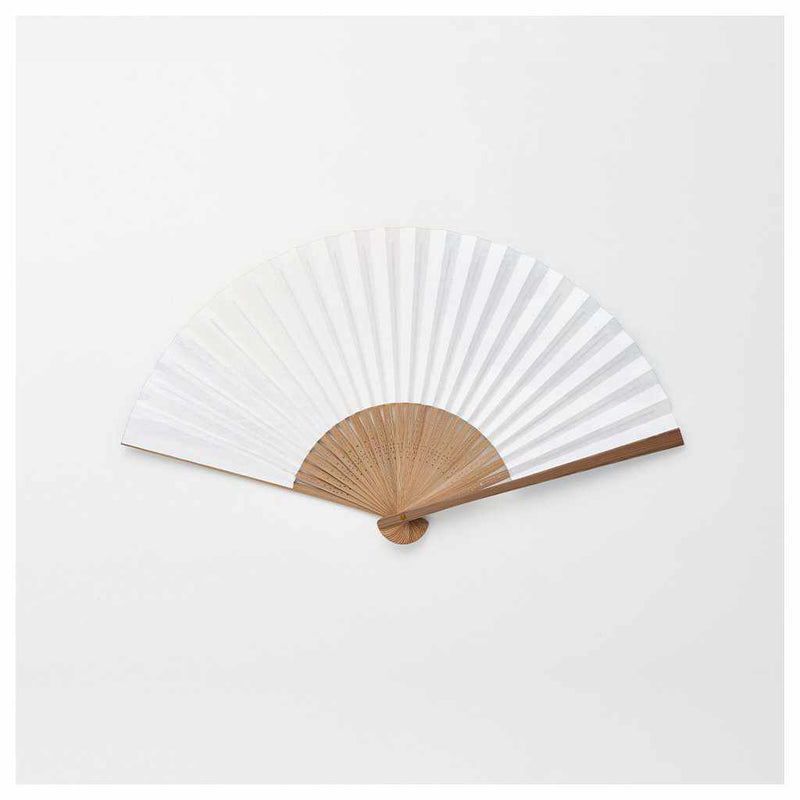 MEN'S PAPER FAN THIRTY-SIX VIEWS OF TOMITAKE AKAKANAGAWA OKINAMI URA [HAND FAN]