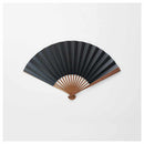 MEN'S PAPER FAN KAKISHIBU DYEING DARK BLUE [HAND FAN]