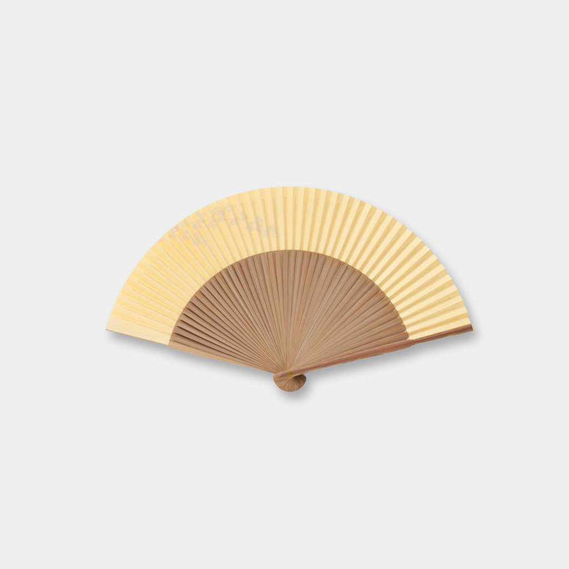WOMEN'S PAPER FAN HAGI SOYOGU NOKAZE DAISHOKUCHI, Hand Fan, Kyoto Folding Fans