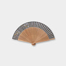 WOMEN'S SILK FAN DIANTHUS AND HAGI [HAND FAN]