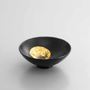 OBOROTSUKI CUP LACQUER (S), Sake Cup, Kanazawa Gold Leaf