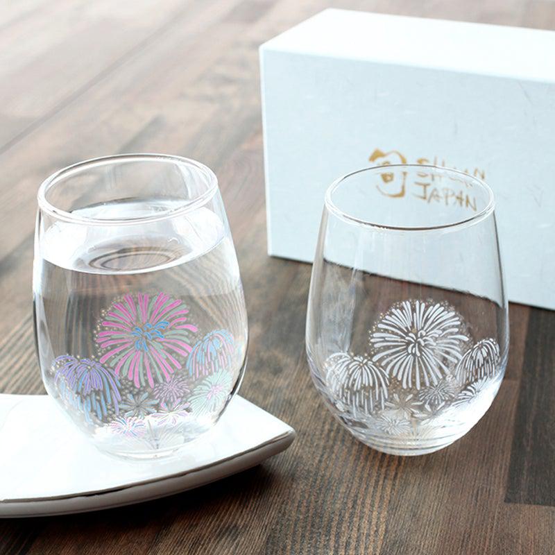 SHUN JAPAN FOUR SEASONS MAGIC (4 PIECES), Glass, Mino Ware