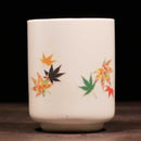 SHUN JAPAN AUTUMN LEAVES MAGIC YUNOMI, Tea Cup, Mino Ware