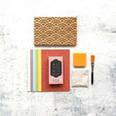 丸二 キラレ 青海波 (体験キット)【京からかみ】