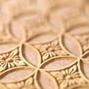 丸二 キラレ 花輪違い (体験キット)【京からかみ】