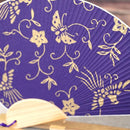 CHIDORI UCHIWA PHOENIX & BUTTERFLY, Hand Fan, Kyo Karakami