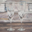 SAKURA MAGIC (2 PIECES), Champagne Glass, Mino Ware