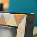 木目込みフォトフレーム (シルバー) | 江戸木目込み【トレイ】