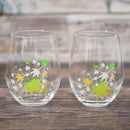 丸モ高木 冷感 紅葉 フリーグラス ペアセット【美濃焼】