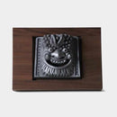 鬼瓦家守 (新東) 室内に飾るからす天狗の鬼瓦：加藤佳敬【三州鬼瓦】