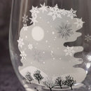 SNOWFLAKE MAGIC, Free Glass, Mino Ware