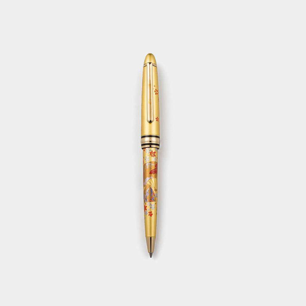 箔飾 高級 蒔絵兎文 ボールペン 木箱付 V 6024