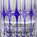 凛然 ロックグラス ‐rin zen- (青)【切子】