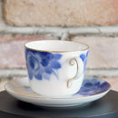 BLUE ROSE (8211) MORNING CUP & SAUCER, Coffee Cup, Tea Cup, Porcelain