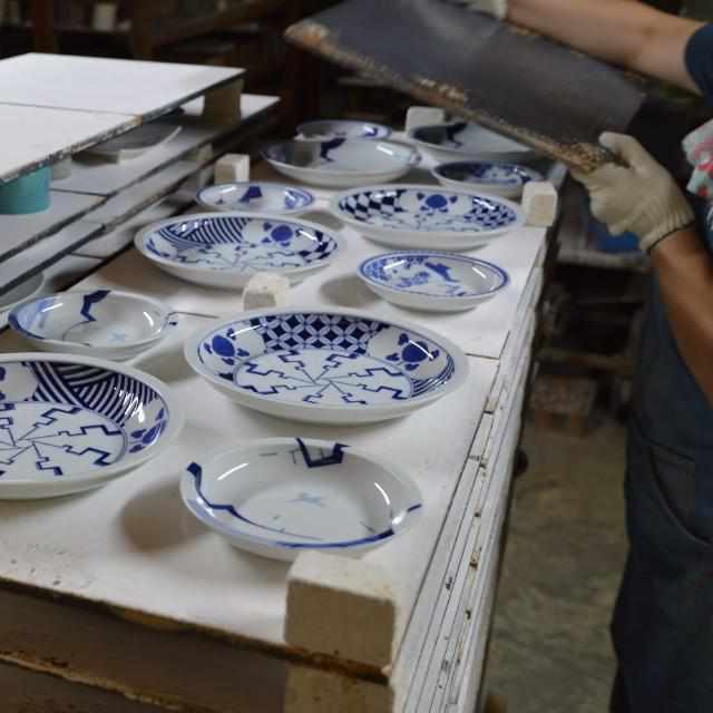 FUYO TEBUN (ZOA PRIME), Large Plate, Platter, Arita Ware