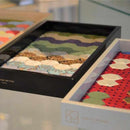 木目込みトレイ (漆 黒) Ｍ | 江戸木目込み【トレイ】