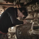 鬼瓦家守 (新東) 室内に飾る鬼瓦：神谷慎介【三州鬼瓦】