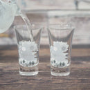 SNOWFLAKE MAGIC (2 PIECES), Glass, Mino Ware