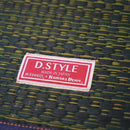 イケヒコ い草ラグ デニムFジョイ 緑 (楕円：190×210cm)【い草-畳】